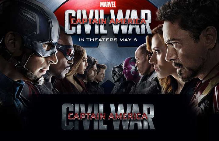 หนังต่างประเทศ Captain America: Civil War