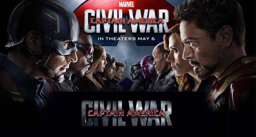 หนังต่างประเทศ Captain America: Civil War